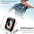 Pikkukuva 5 / 8: kpl Apple Watch Case Tpu näytönsuoja Transparent färg 38mm