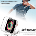 Pikkukuva 5 / 8: kpl Apple Watch Case Tpu näytönsuoja Transparent färg 41mm