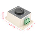 Pikkukuva 10 / 10: Tehokas 20A PWM DC-moottorin nopeudensäädin 12V/24V/36V/48V värivaihtoehdoilla