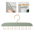 Miniatyrbilde 3 av 3: Wave Hanger: Multifunksjonelle Undertøysholdere og Klesstativ for Hjemmeoppbevaring