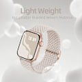 Miniatyrbillede 3 af 5: Flettet Stretchy Solo Loop kompatibel til Apple Watch Band 4pcs 3 38/40/41mm