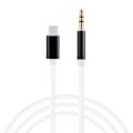 Pikkukuva 1 / 2: 1M USB-C - AUX 3,5 mm kaapelisovitin Auto hopea