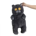 Miniatyrbild 5 av 5: Cat Plush Cute Plushies, Cat Plush, Cat Stuffed Animals, Kawaii Plush Toys - 15 Inch (Black)
