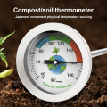 Miniatyrbillede 4 af 5: Jordtermometer i rustfrit stål Temperaturmåler Måler