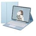 Miniatyrbillede 1 af 2: Kompatibel med iPad Air4/5 Touch Bluetooth-tastatur himmelblå + blå touch [10,9 tommer]