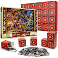 Miniatyrbillede 2 af 7: Puslespil adventskalender 2023, 1008 puslespilsbrikker 24-dages julenedtælling adventskalendere DT 1 calendar