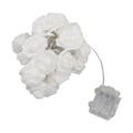 Miniatyrbillede 3 af 10: Batteridrevne LED Hvide Rose Lysstreng til Valentinsdag, Bryllupper, Soveværelser, Festivaler og Fester