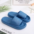 Pikkukuva 1 / 7: Kevyet Tossut Comfort Casual Tossut Open Toe Platform Rantasandaalit Blue 42-43
