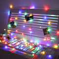 Miniatyrbilde 7 av 10: DC24V 10m 100LED Vanntette Fargerike Vanndråpe Lyslenker for Juledekorasjon