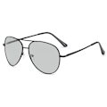 Pikkukuva 4 / 5: Miesten aurinkolasit - päivä- ja yövalokuvakromaattiset polarisoidut aurinkolasit - aseen rungon harmaat linssit Gun Frame Grey Lenses