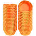 Miniatyrbillede 1 af 7: Standard naturlige cupcake liners 500 antal, ingen lugt, fødevaregodkendt og fedttætte bagebægre papir Orange 500pcs