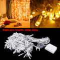 Miniatyrbillede 8 af 10: 240LED Vandtæt Isbar LED Lysstreng, 3x2m Vindue Gardin Lampe til Indendørs Julepynt, Varmt Hvidt, EU Stik, 220V