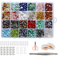 Miniatyrbild 1 av 2: Gemstone Beads Crushed Irregular SetCrystalLoose Diy Beads DB06