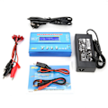 Miniatyrbild 1 av 10: 80W LCD Digital Balansladdare Urladdare för LiPo NiMH RC Batteri (EU-kontakt)
