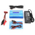 Miniatyrbilde 1 av 10: 80W LCD Digital Balanse Lader Discharger for LiPo NiMH RC Batteri (EU Plugg)