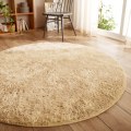 Miniatyrbild 1 av 4: Halkfri rund badmatta plysch badrumsmatta green 70cm diameter round