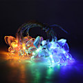 Miniatyrbillede 10 af 10: 1,2 m / 3,9 ft 10 LED Butterfly Fairy String Lights - Farverige Hjem & Have Juledekoration