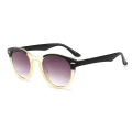 Pikkukuva 2 / 10: Fashion Gradient Reading Glasses Elegant Reading Glasses Round Frame for Men and Women Eyeglasses (1.0 to 4.0) Rosa +1,5