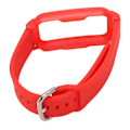 Pikkukuva 9 / 10: Säädettävä 20 mm vedenkestävä pehmeä silikoninen ranneke kotelolla, kevyt OPPO Free Red + Red Shell