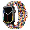 Pikkukuva 1 / 5: Säädettävä nylon iwatch-ranneke (42/44/45mm, W-kuvio) Style 2