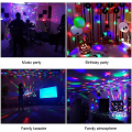 Miniatyrbild 3 av 5: Scenljus 15 färger Liten magic boll LED-ljus