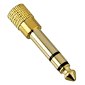 Miniatyrbillede 1 af 4: Lydadapter - 6,5 mm til 3,5 mm
