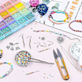 Miniatyrbild 1 av 4: Glasfröpärlor Fröpärlor för armbandstillverkning