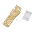 Miniatyrbillede 10 af 10: 50 LED Gyldne Julebåndslys - Energieffektive Buesnorlys til Festlige Fester & Fejringer - Varmt Hvidt Glød