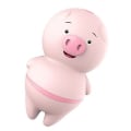 Miniatyrbillede 2 af 4: Piggy Clitoral slikkelegetøj Sutter Vibrerende Vandtæt Reducer træthed Sødt tunge Clit legetøj