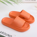 Pikkukuva 1 / 7: Kevyet Tossut Comfort Casual Tossut Open Toe Platform Rantasandaalit Orange 34-35