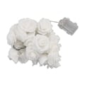 Miniatyrbillede 7 af 10: Batteridrevne LED Hvide Rose Lysstreng til Valentinsdag, Bryllupper, Soveværelser, Festivaler og Fester