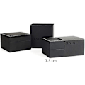 Miniatyrbild 2 av 5: 1 watch , armband, halsband, presentförpackning i Pu-läder, svart