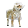 Miniatyrbild 1 av 4: Vattentät regnkappa för husdjur Bärbar regnkappa för husdjur Andas lätt hundregnponcho