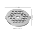 Pikkukuva 6 / 7: Lihamyllyyn Leikkuulautanen 5 mm Reikillä