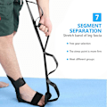 Miniatyrbild 1 av 5: Yoga Ligament Stretching Bälte Foot Drop Strap Benträning