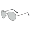 Pikkukuva 5 / 5: Miesten aurinkolasit - päivä- ja yövalokuvakromaattiset polarisoidut aurinkolasit - aseen rungon harmaat linssit Gun Frame Grey Lenses