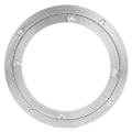 Miniatyrbilde 1 av 10: 8-tommers roterende displaystativ i aluminium - Rundt dreieskive for utstillinger