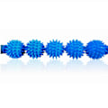 Pikkukuva 3 / 9: Massageroller med 5 spikbollar - triggerpunkthieronta blue