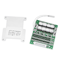 Miniatyrbilde 5 av 10: Presisjon 13S 30A litiumbatteri ladebeskyttelses BMS PCB-kort i blått og hvitt