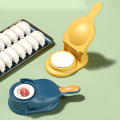 Miniatyrbild 8 av 11: 2-i-1 Dumpling Maker Press Dumpling Form blå beige
