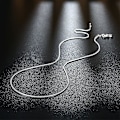 Miniatyrbild 3 av 4: 1 mm Enkelt Snake Chain Halsband i Sterling Silver