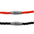Miniatyrbild 2 av 5: 5 st Armband Spänne För Läder Halsband Armband Sladd End Cap
