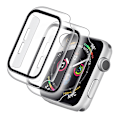 Miniatyrbillede 1 af 2: Velegnet til Apple Watch Case Apple Iwatch1-7Pc Hard Case red 7th generation 41mm