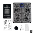 Miniatyrbild 10 av 11: Elektrisk EMS Fotmassage Pad Fötter Akupunktur Stimulator Massage remote control One-size