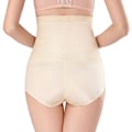 Miniatyrbild 3 av 5: Cross Compression Abs Shaping Byxor Kvinnor Bantning Body Shaper Beige XL