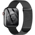 Miniatyrbilde 1 av 5: Metallbånd som er kompatibelt med Apple Watch-bånd 40 mm 38 mm 41 mm Black 38/40/41mm