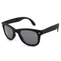 Miniatyrbillede 2 af 3: Foldbare sorte Wayfarer solbriller sorte black