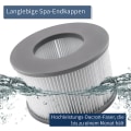 Miniatyrbilde 2 av 3: 4 filterpatroner til Mspa badestampfilter, bassengfilter