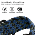 Pikkukuva 4 / 5: Säädettävä nylon iwatch-ranneke (42/44/45mm, sininen naamiointi) Style 1