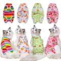 Miniatyrbild 2 av 2: Cat Recovery Suit Cat Sterilization Kläder Andningshalsband C S